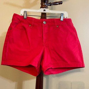 Faded Glory Red Shorts
